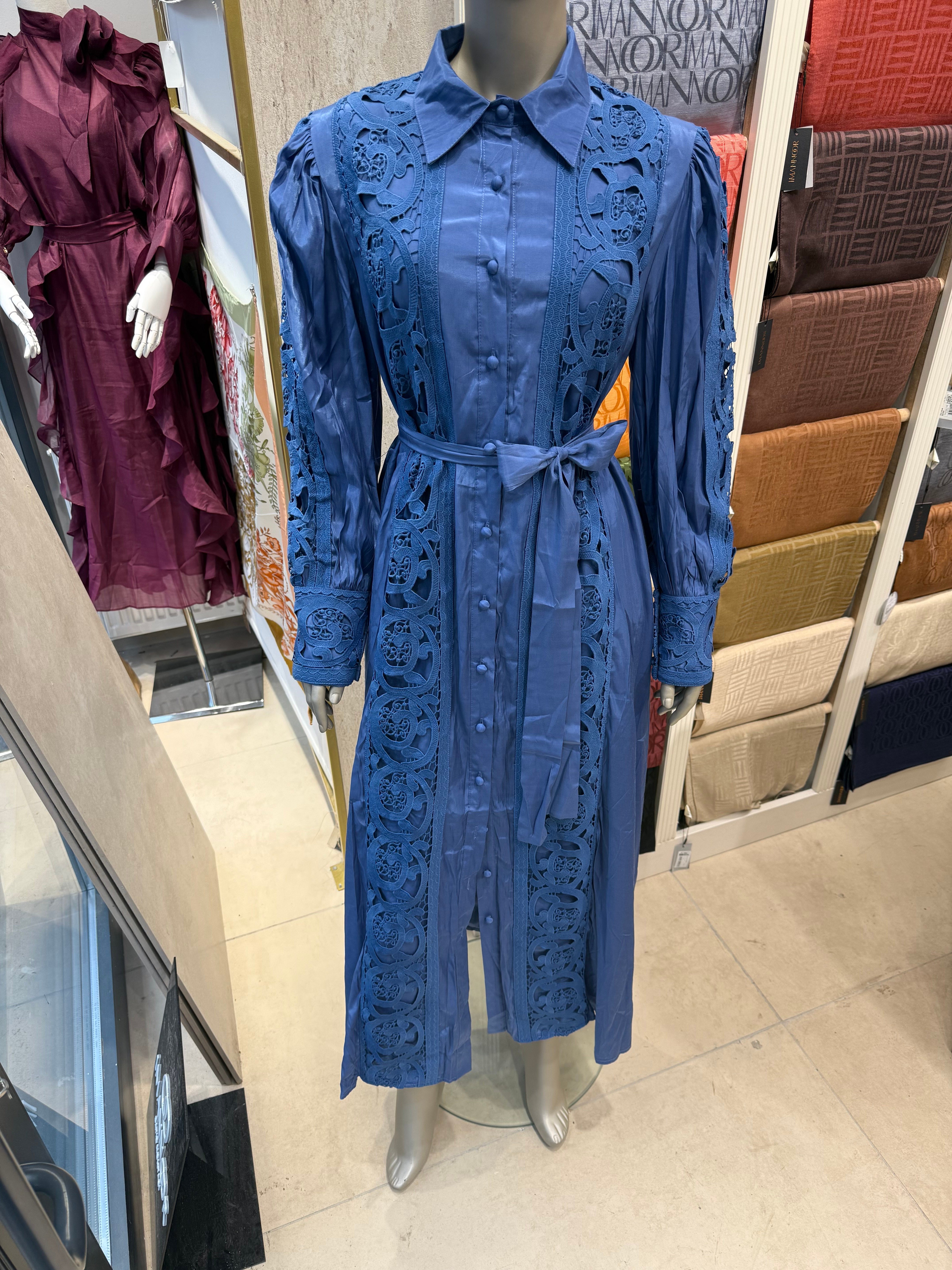 Saks Mavisi Elbise