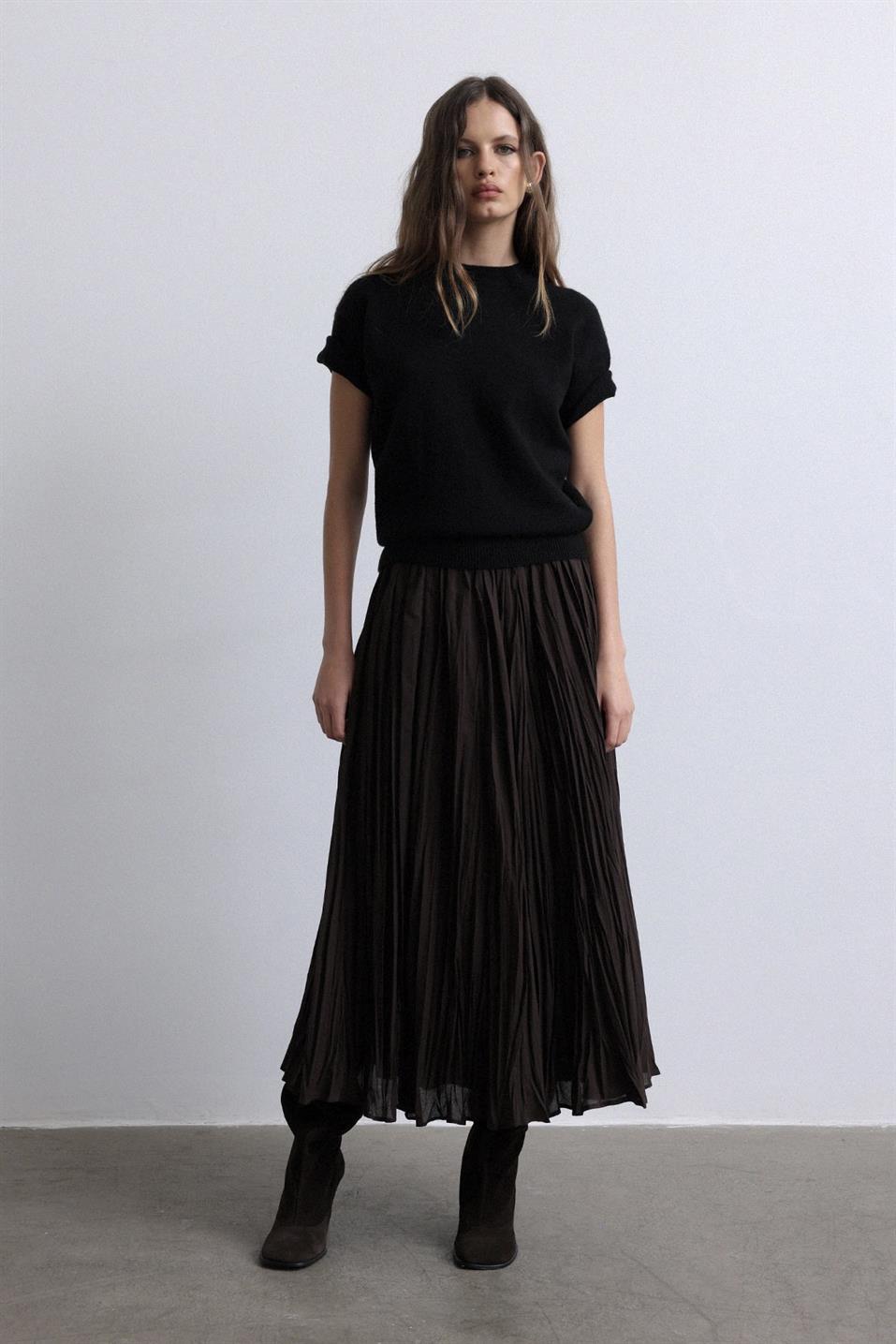 Donette Pleated Skirt