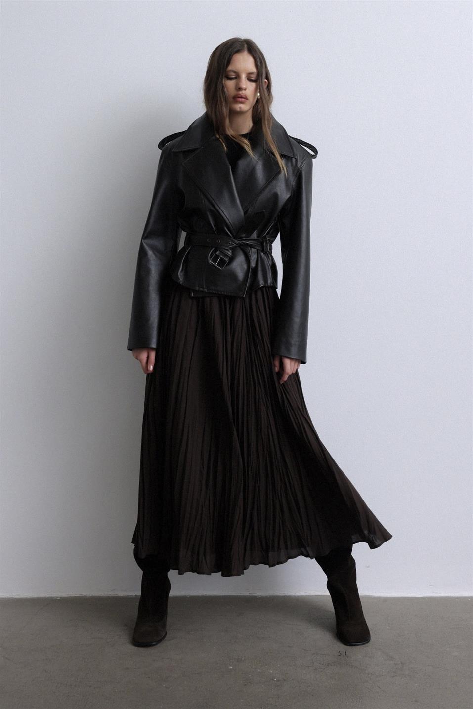 Donette Pleated Skirt