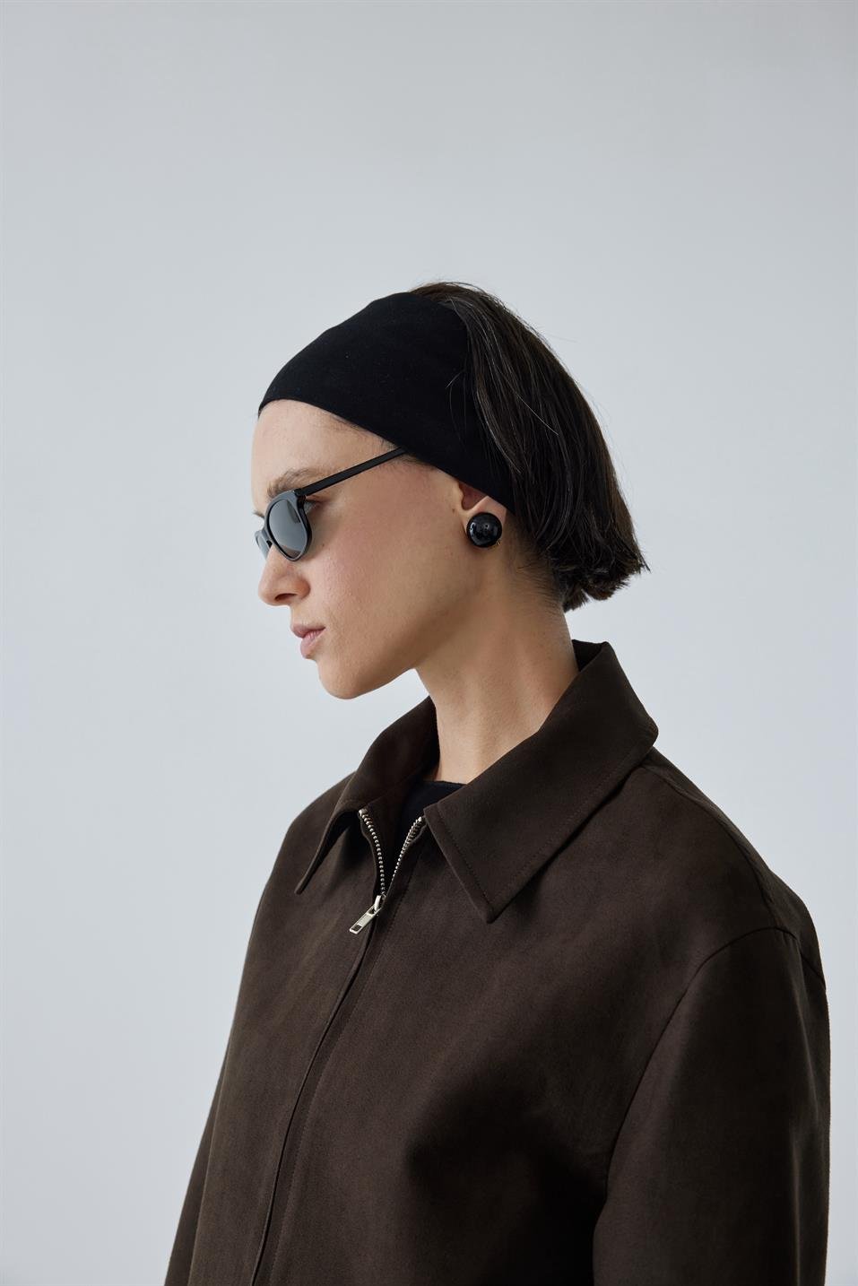 Acı Kahve Gabriel Süet Görünümlü Ceket