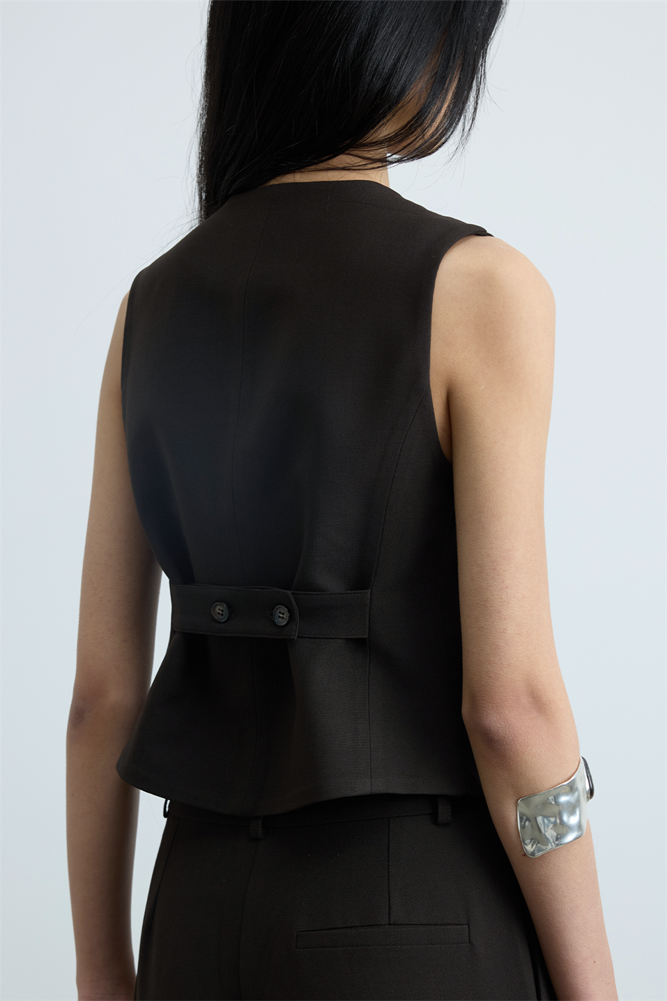 Janet Vest With Button