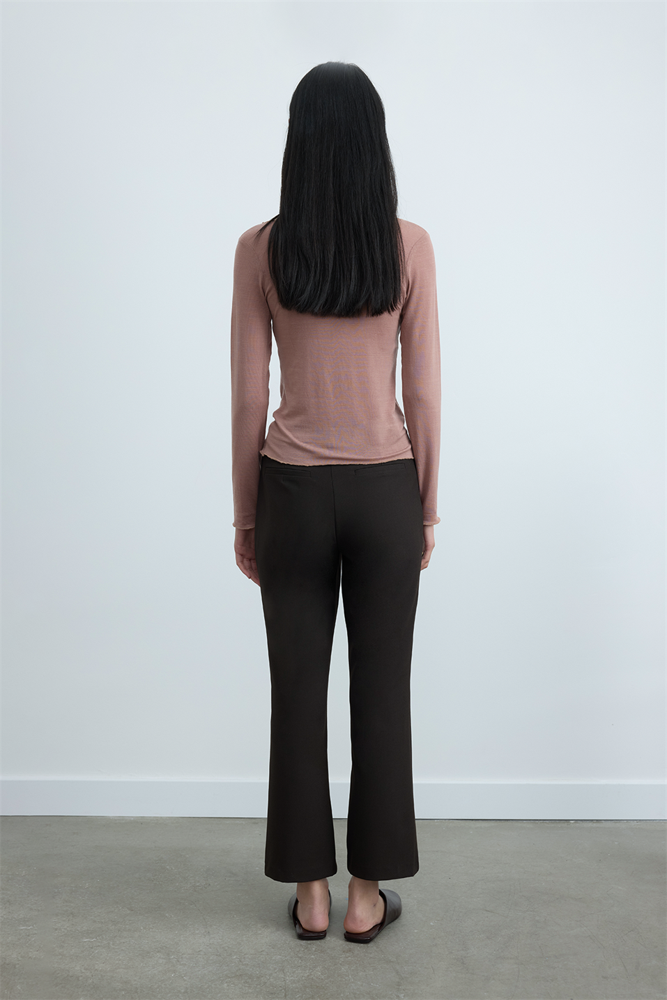Acı Kahve Janet Flare Pantolon