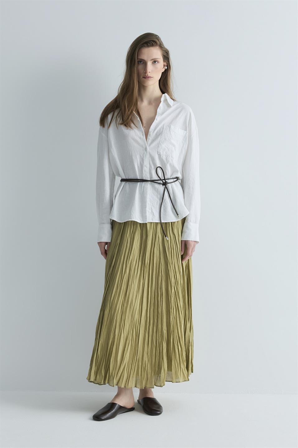 Lior Leather Cord Belt