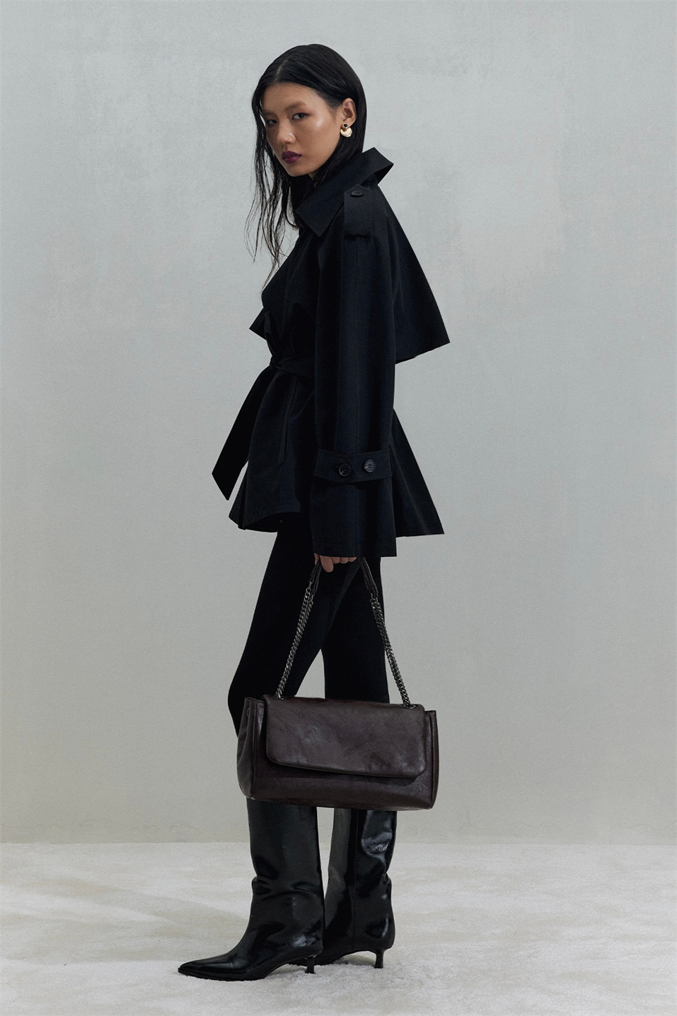 Milan Chain Leather Bag