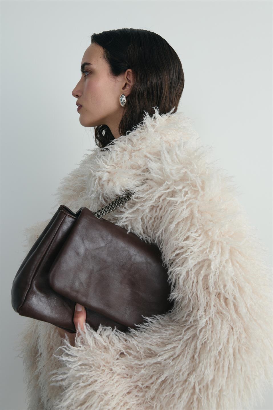 Milan Chain Leather Bag