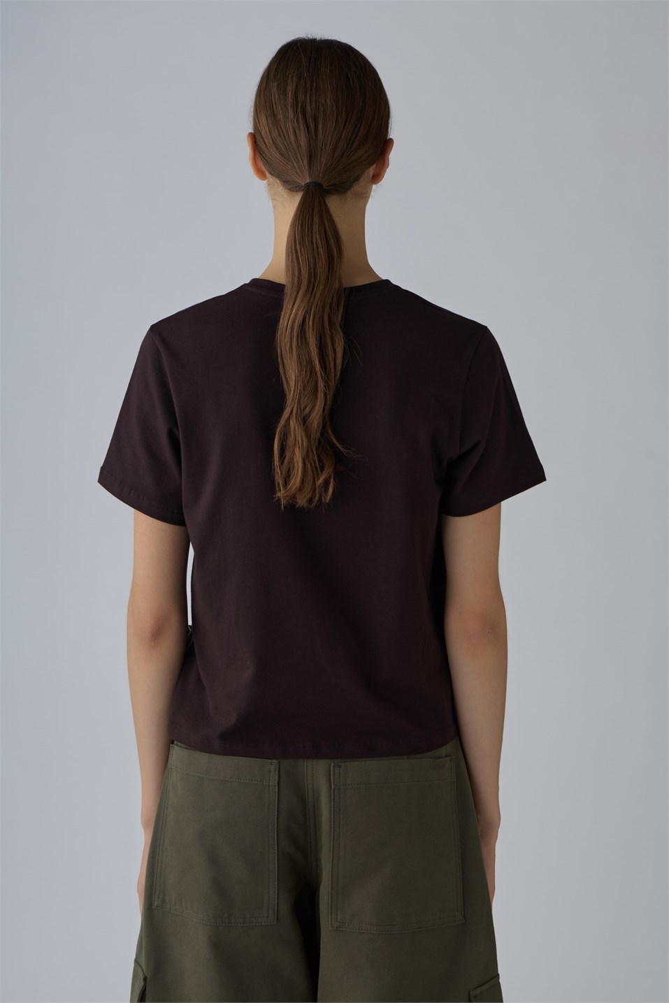 Crew Neck Cotton T-Shirt