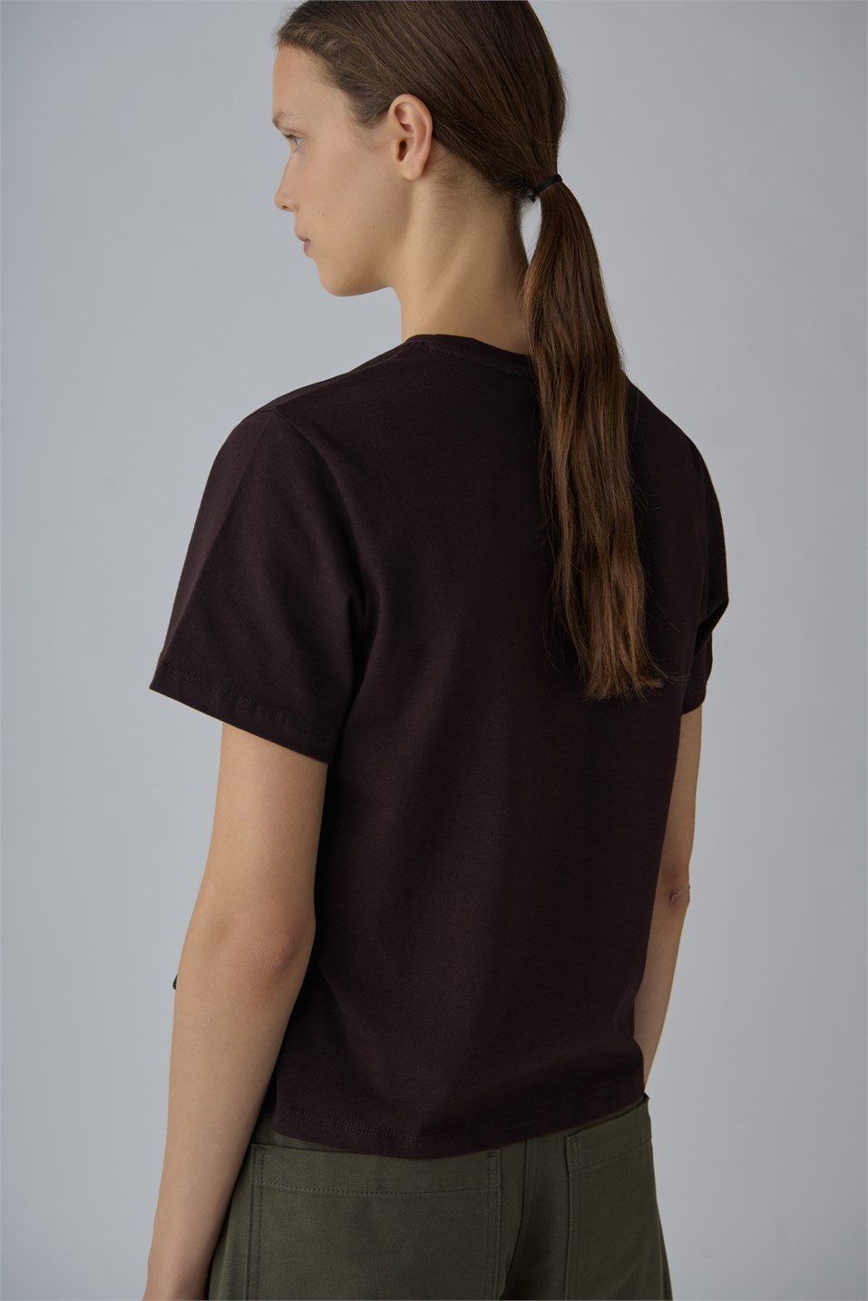 Crew Neck Cotton T-Shirt