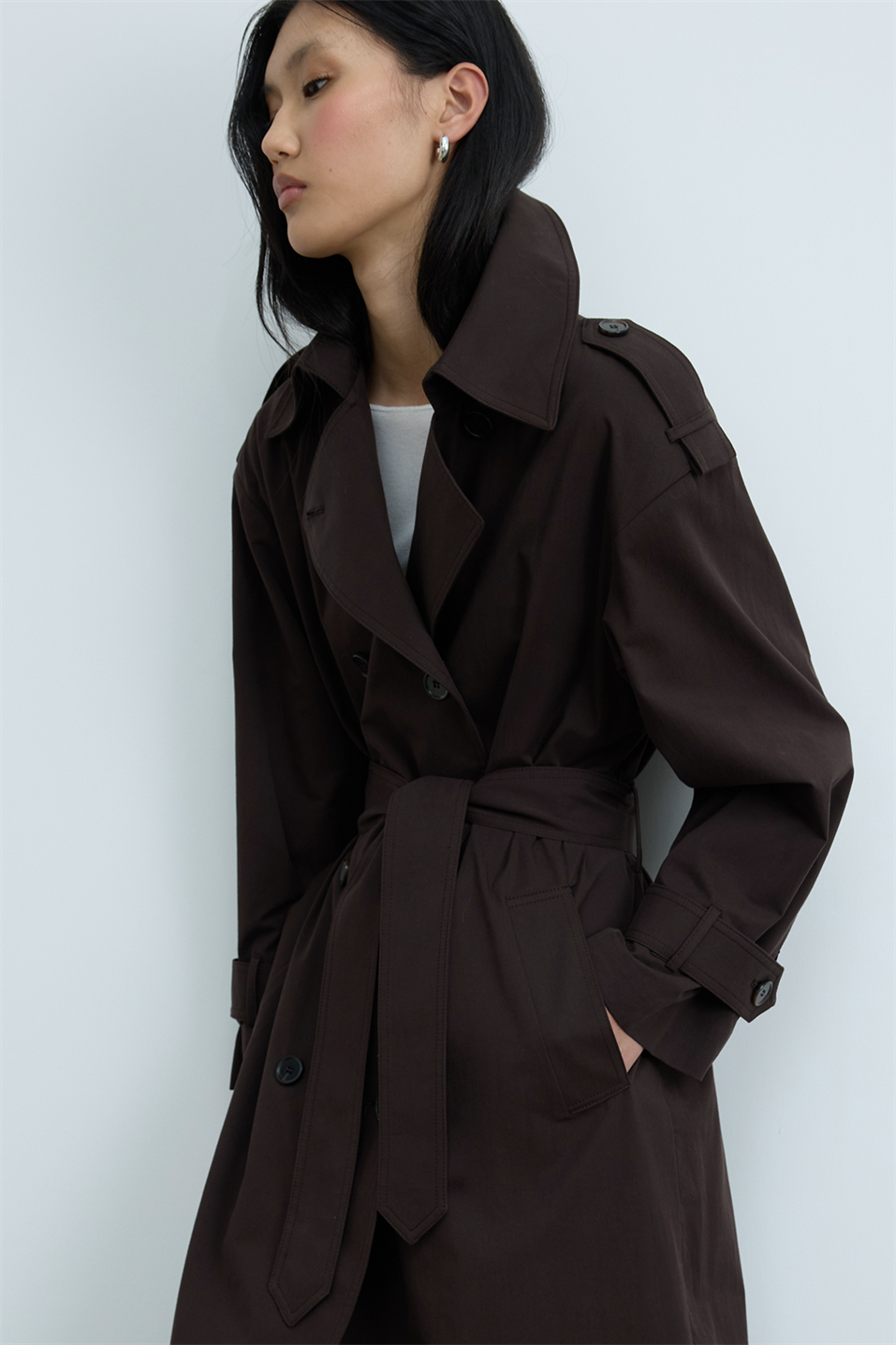 Acı Kahve Rowan Trençkot