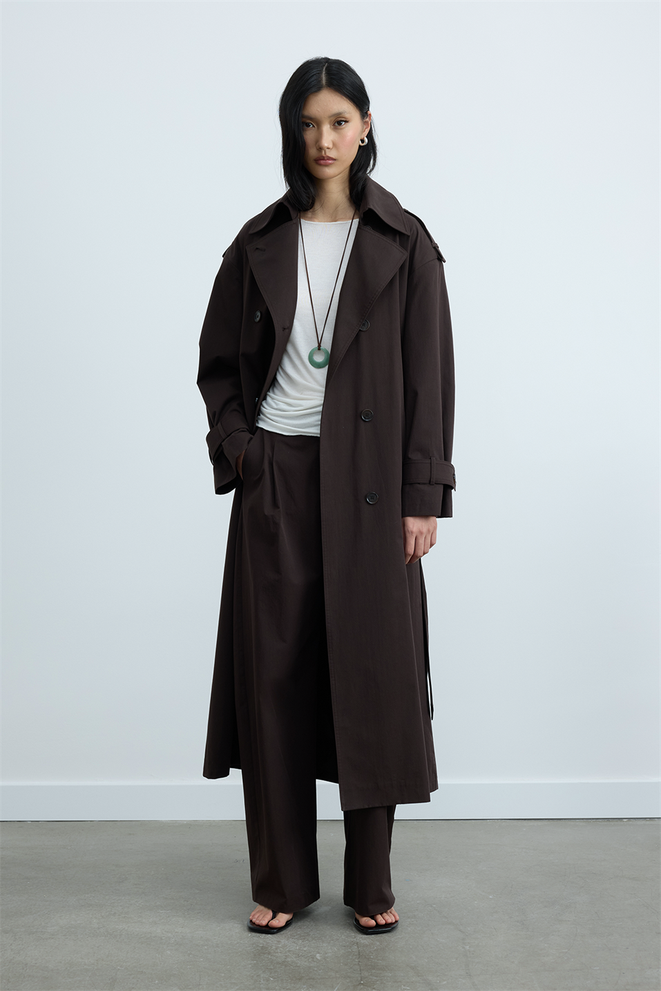 Acı Kahve Rowan Trençkot