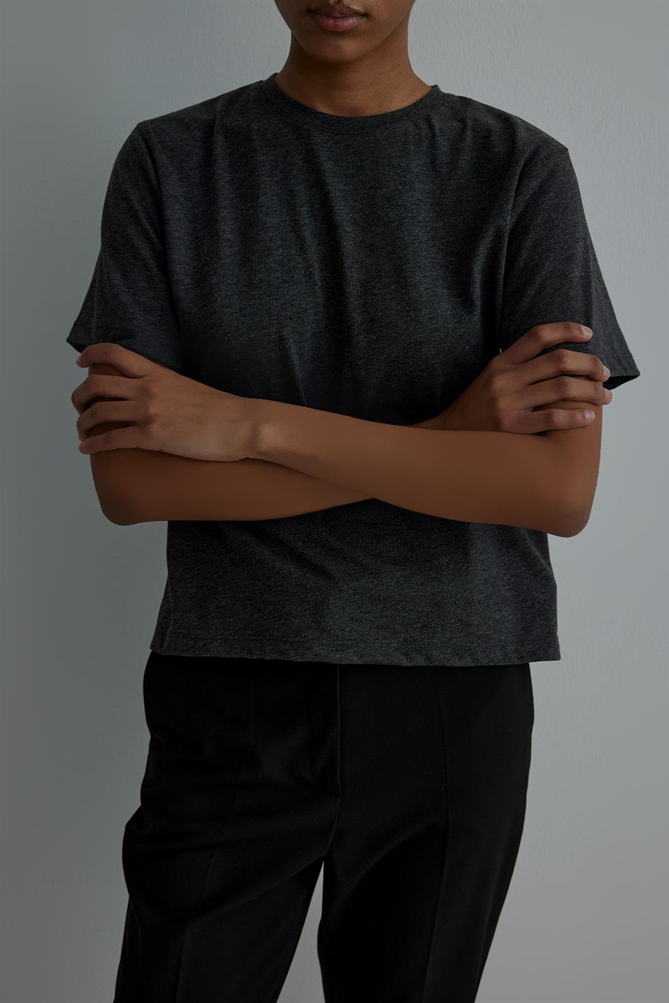 Crew Neck Cotton T-Shirt