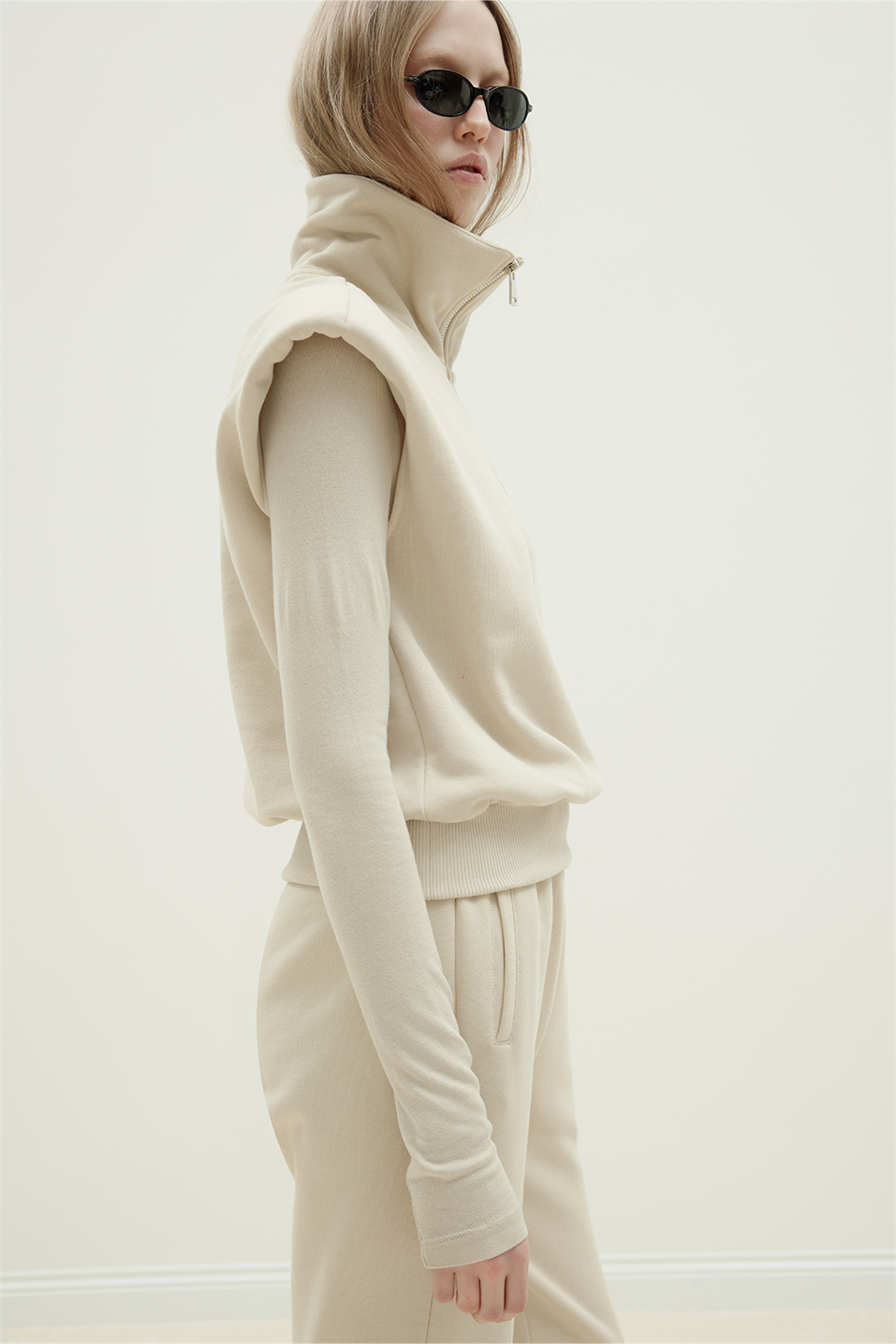 Bej Cossie Jogger Eşofman