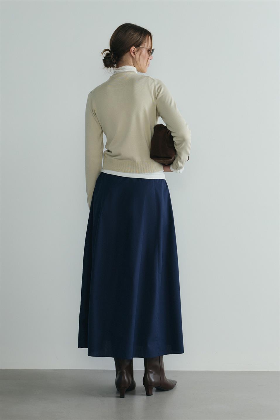 Bej Lea Triko Hırka