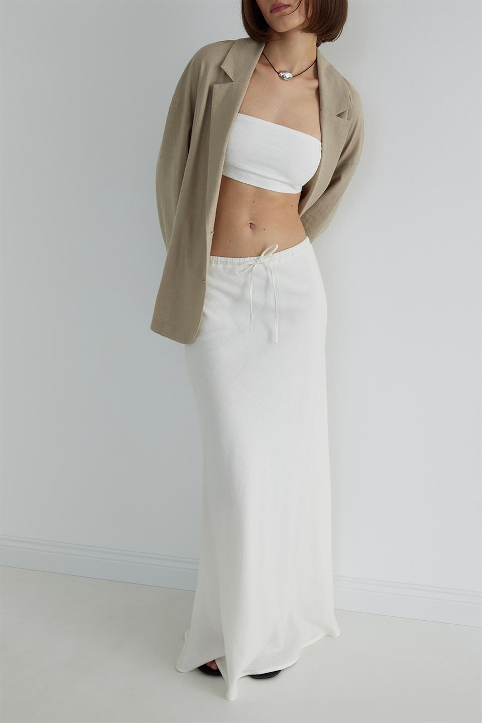 Bej Light Blazer Ceket