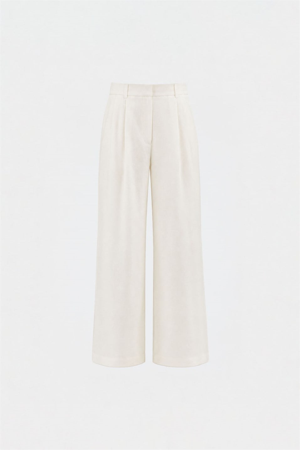 100% Linen Viana Pleated Trousers