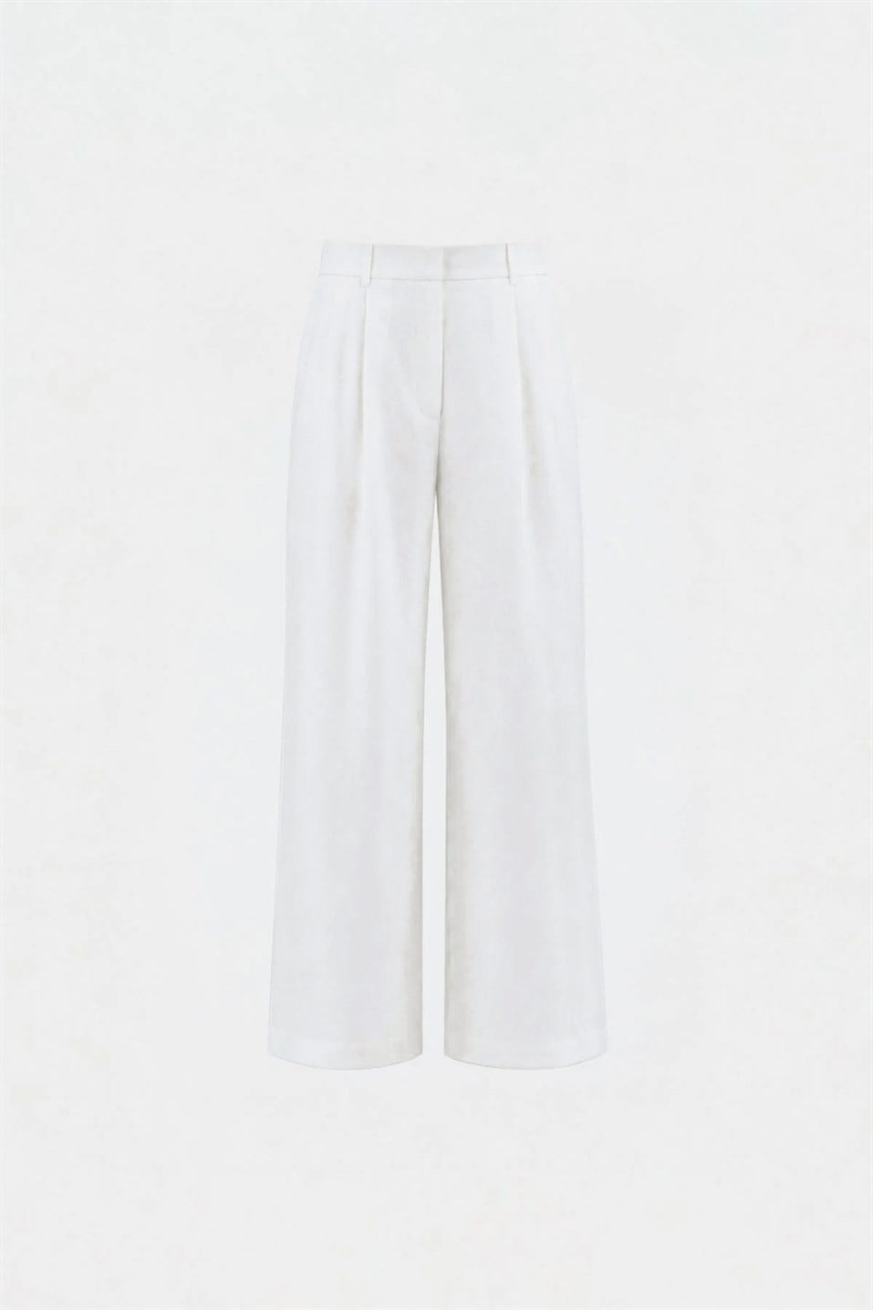 100% Linen Viana Pleated Trousers