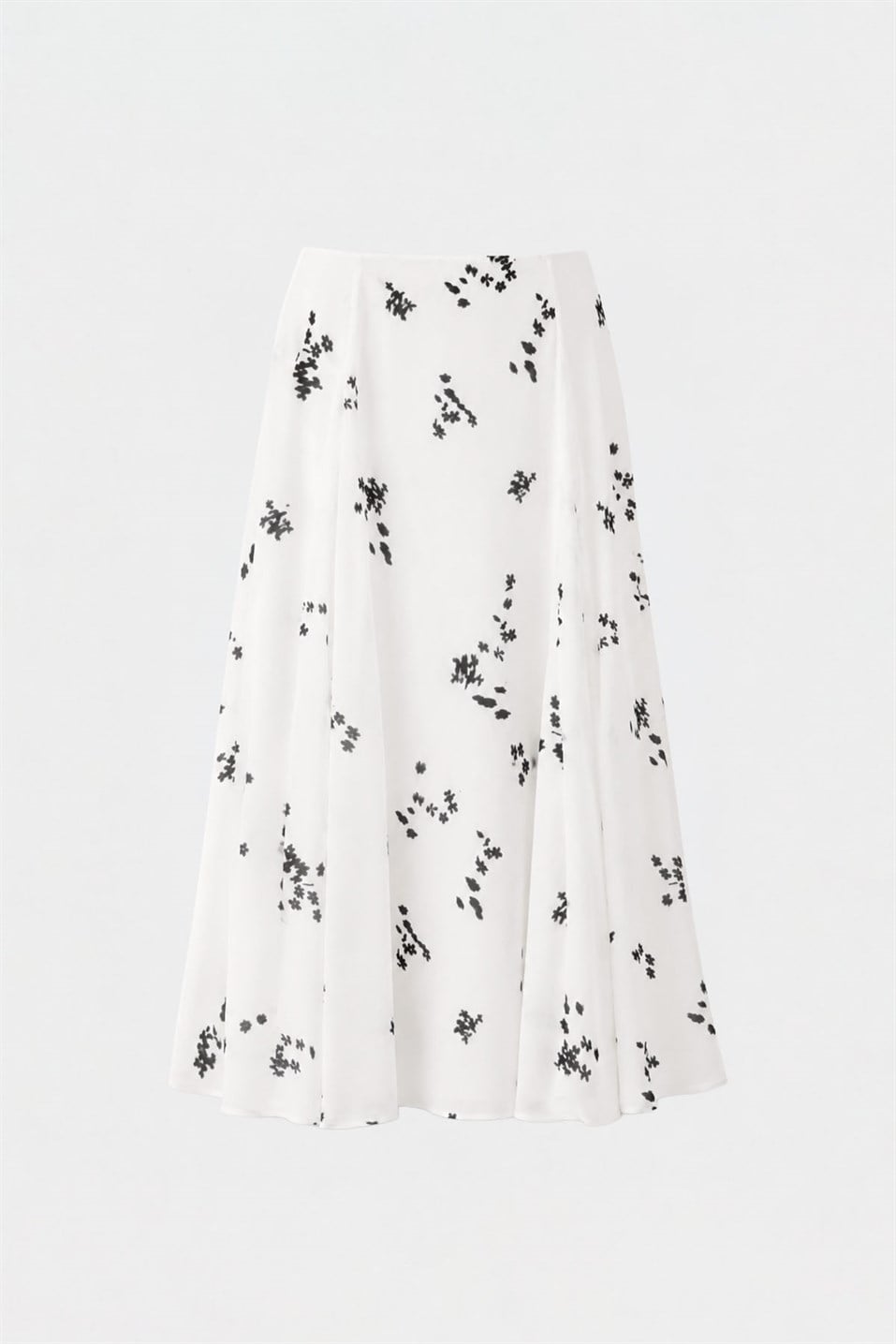 Lilya Patterned Chiffon Skirt