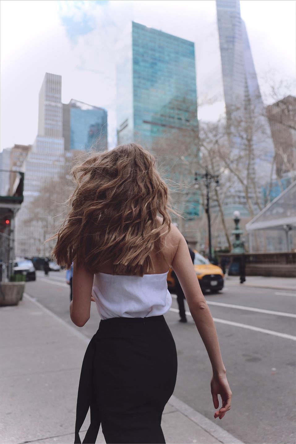 %100 Linen Mill Strapless Blouse