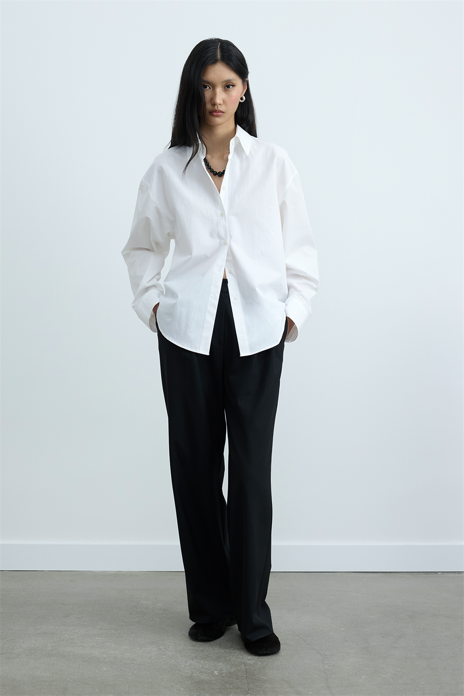 Paper Oversize Poplin Shirt