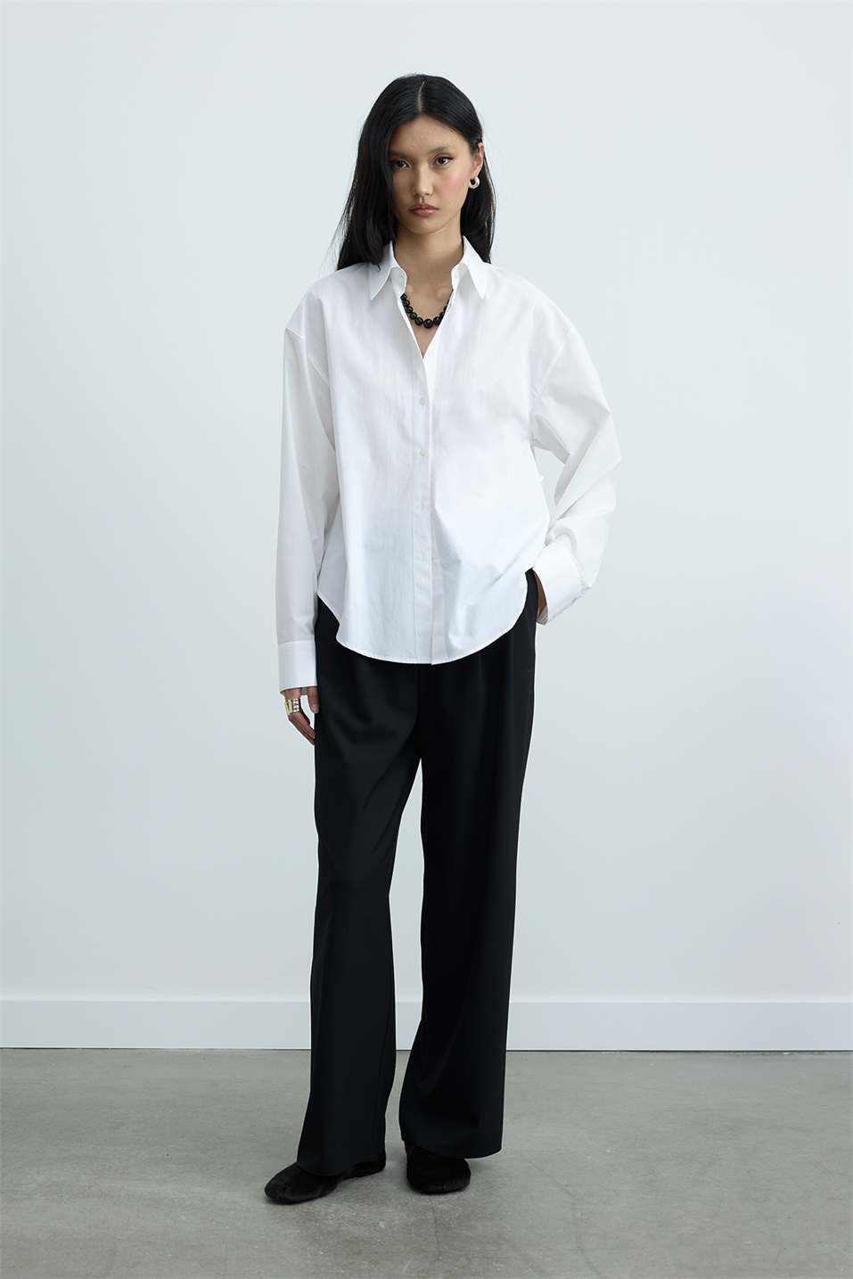 Paper Oversize Poplin Shirt