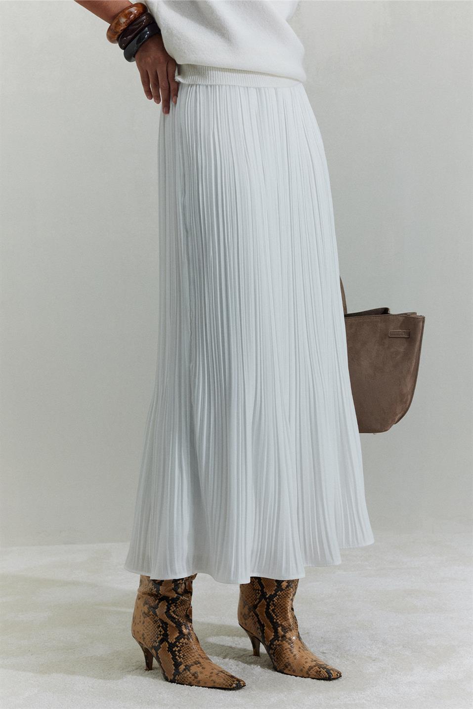 Ada Pleated Skirt