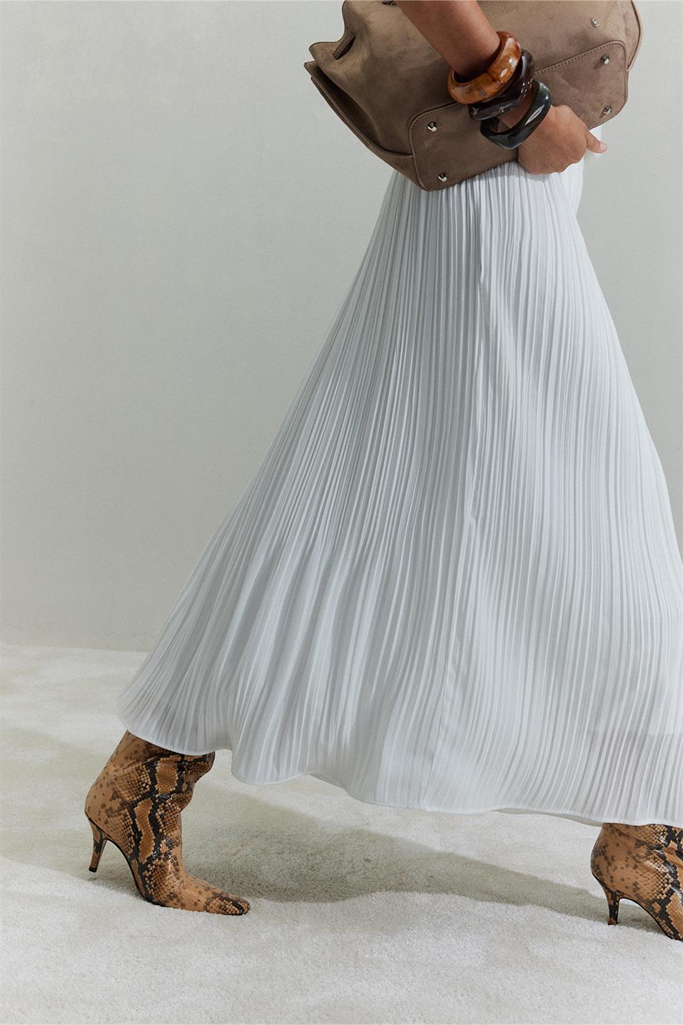 Ada Pleated Skirt