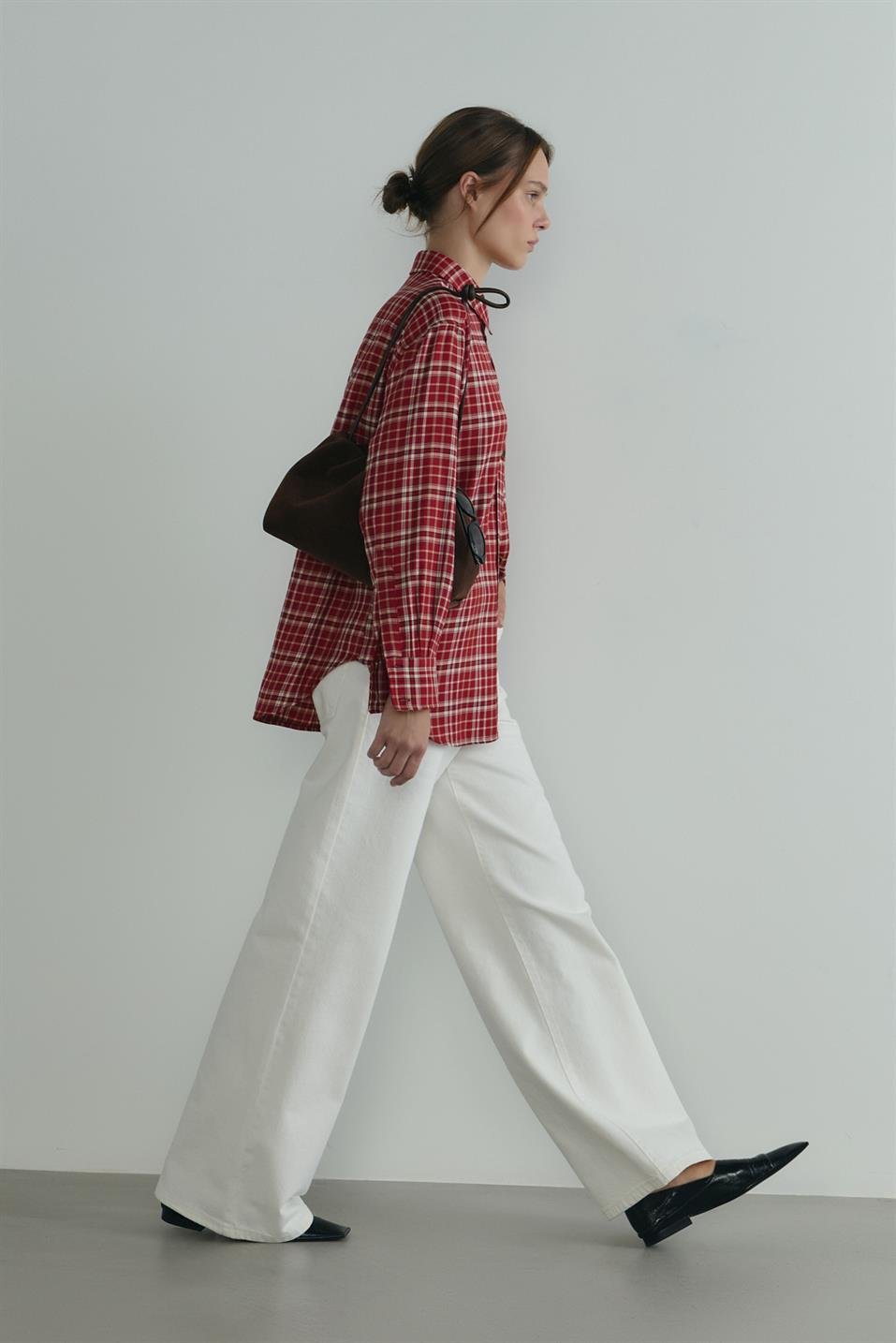 Beyaz 88 Wide Leg Jean