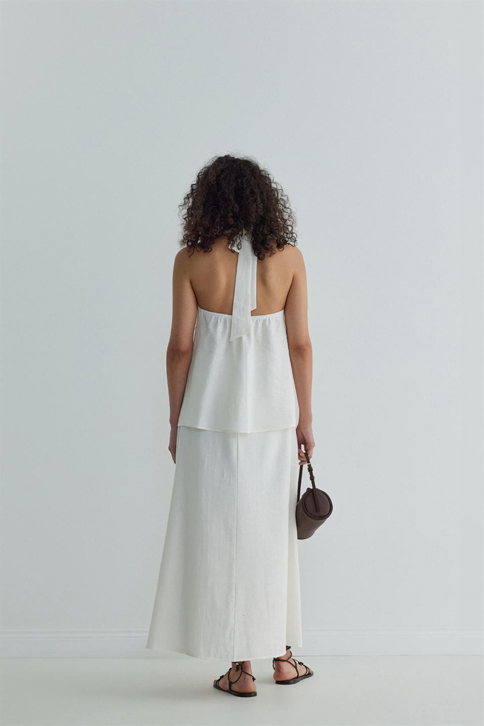 Serena Flared Midi Skirt