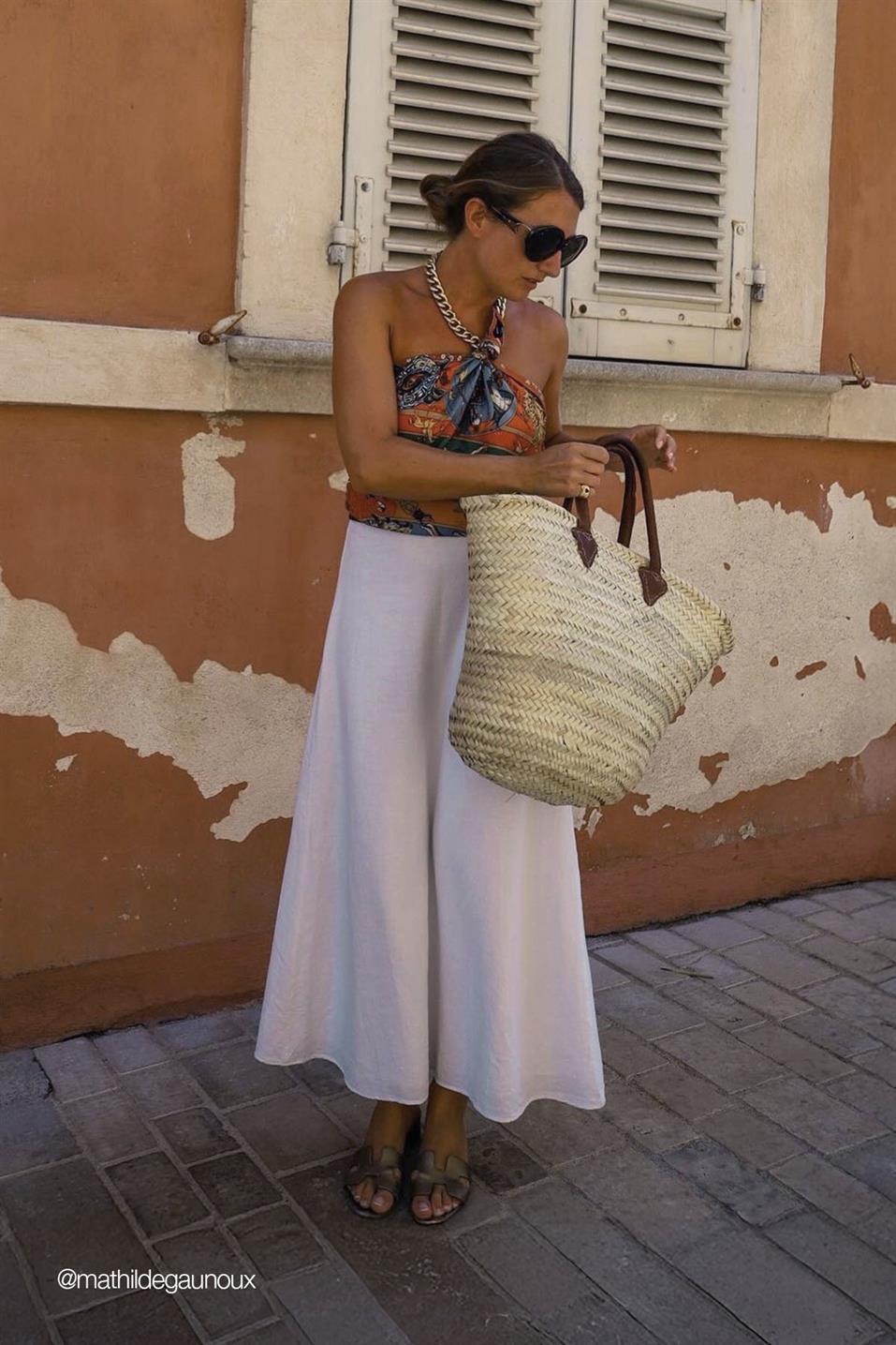 Serena Flared Midi Skirt