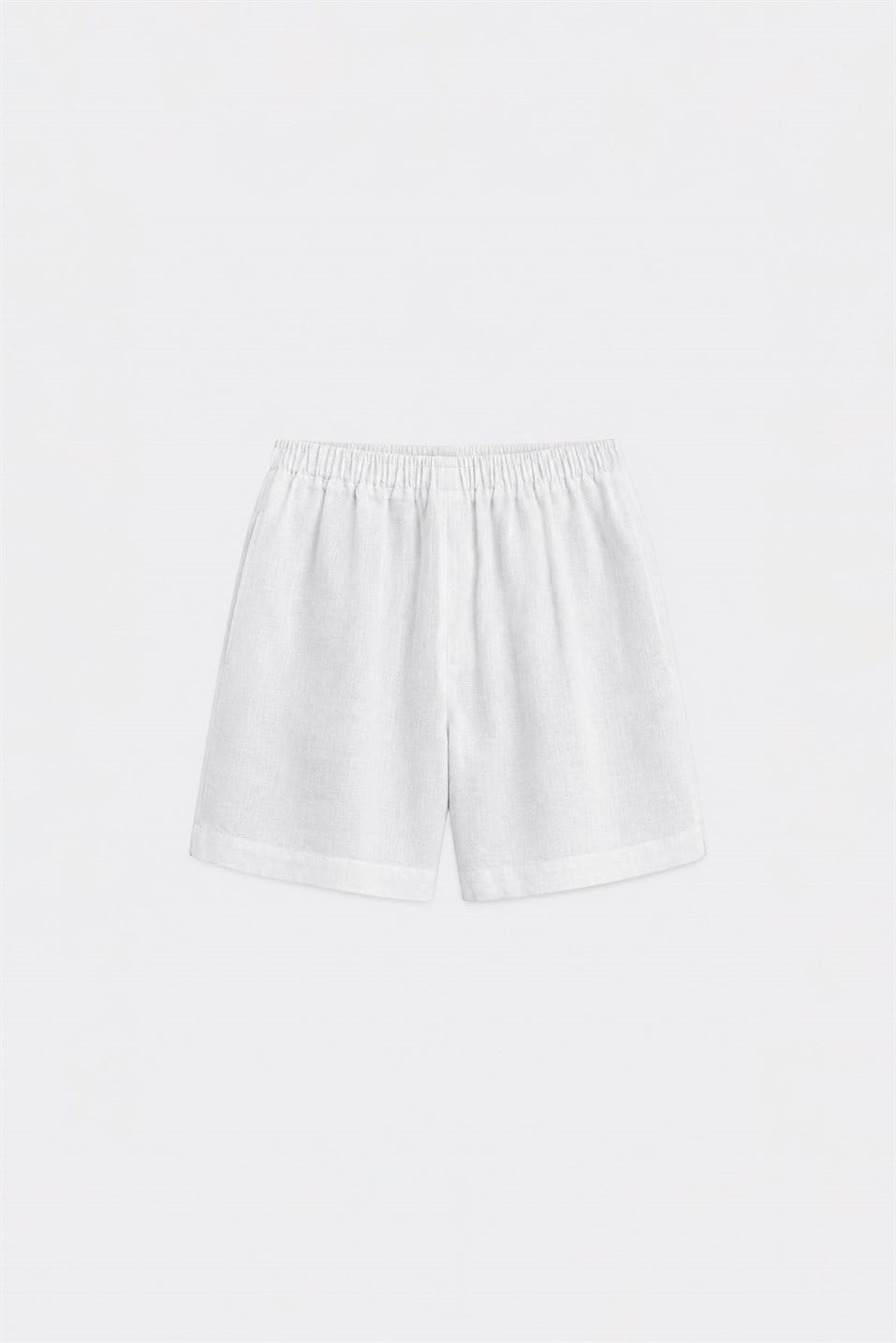 Zoe Basic Linen Shorts