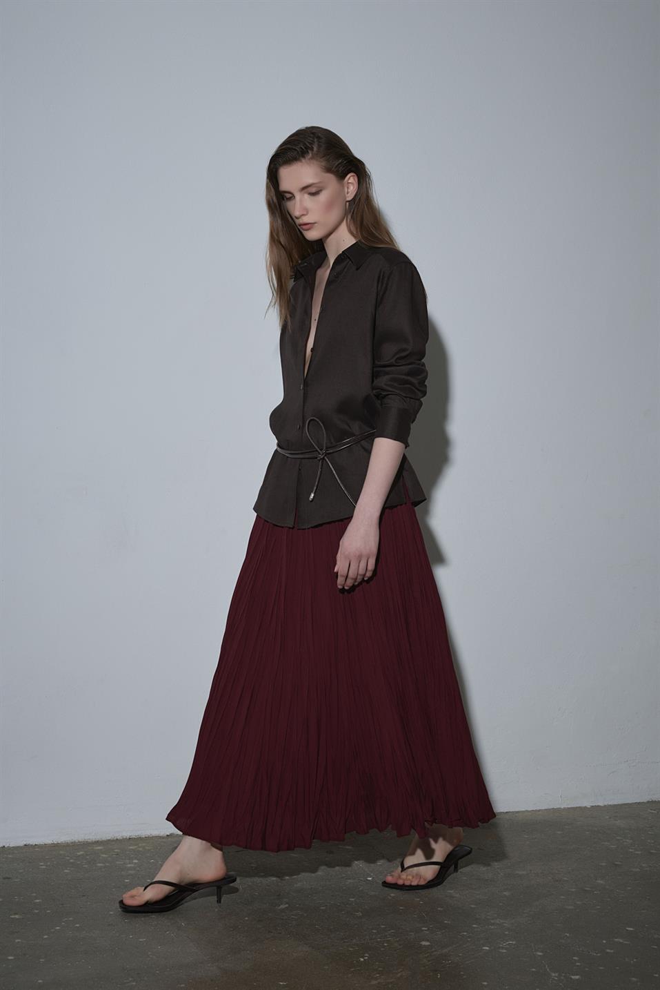 Donette Pleated Skirt