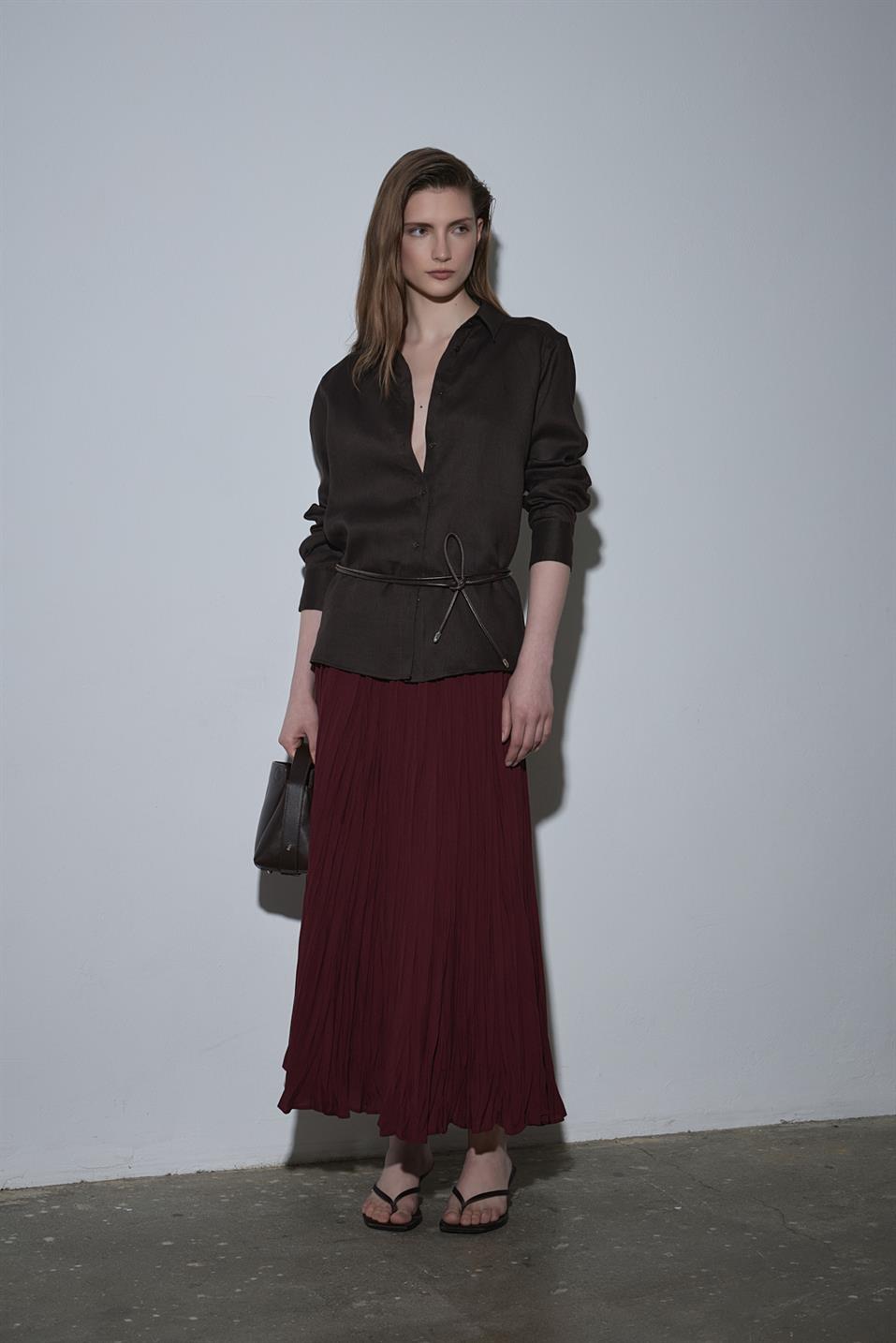 Donette Pleated Skirt