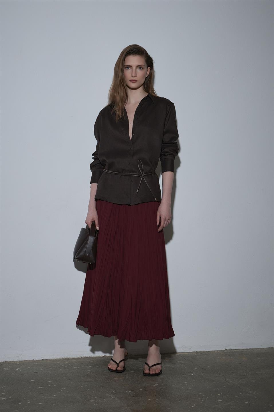 Donette Pleated Skirt