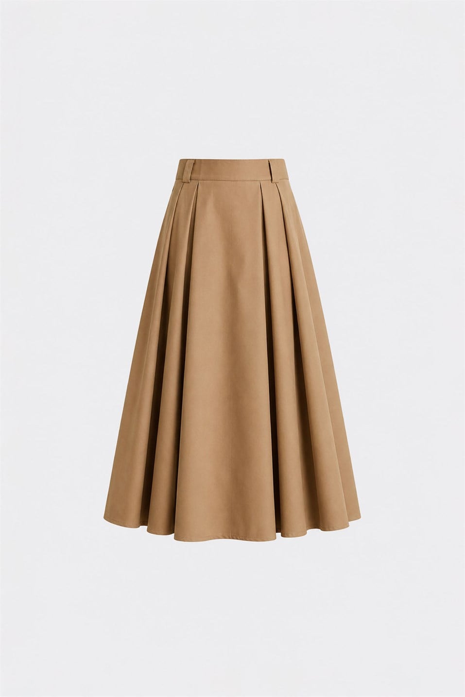 Long Skirt with Ball Volume