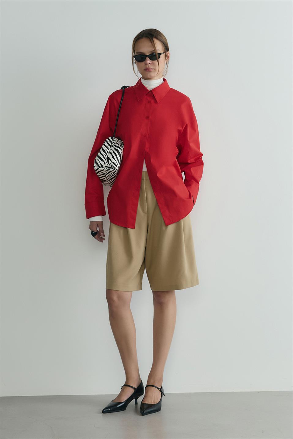 Camel Bren Bermuda Şort