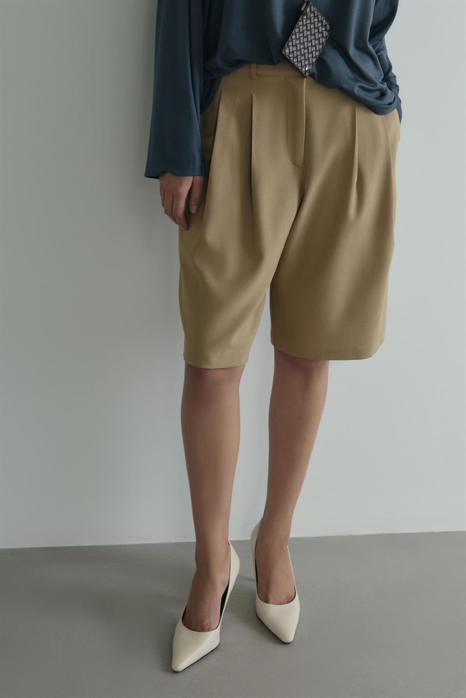 Camel Bren Bermuda Şort