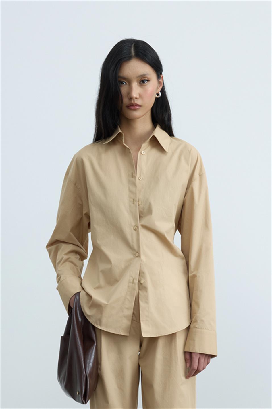 Paper Oversize Poplin Shirt
