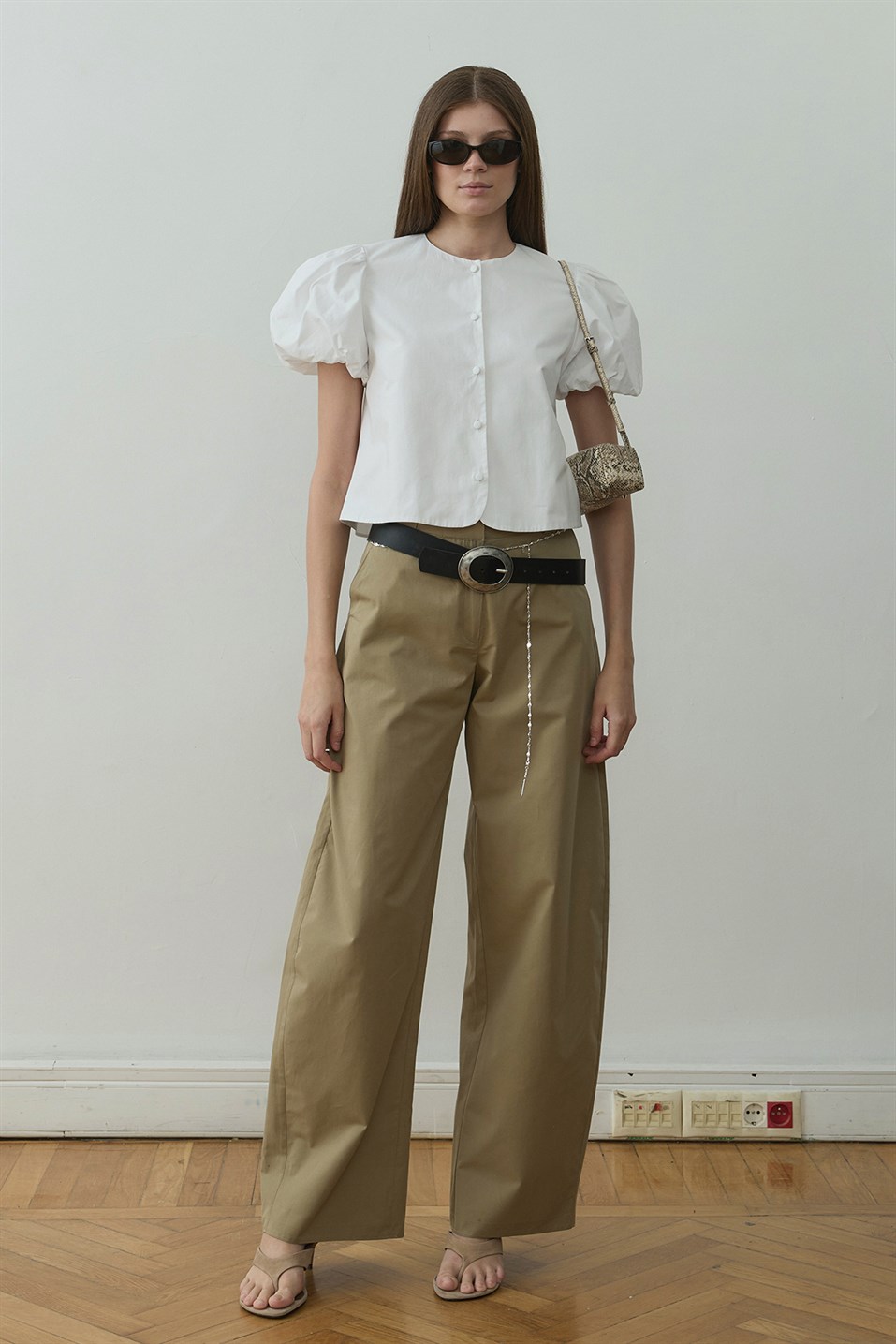 Beth Balloon Sleeve Shirt