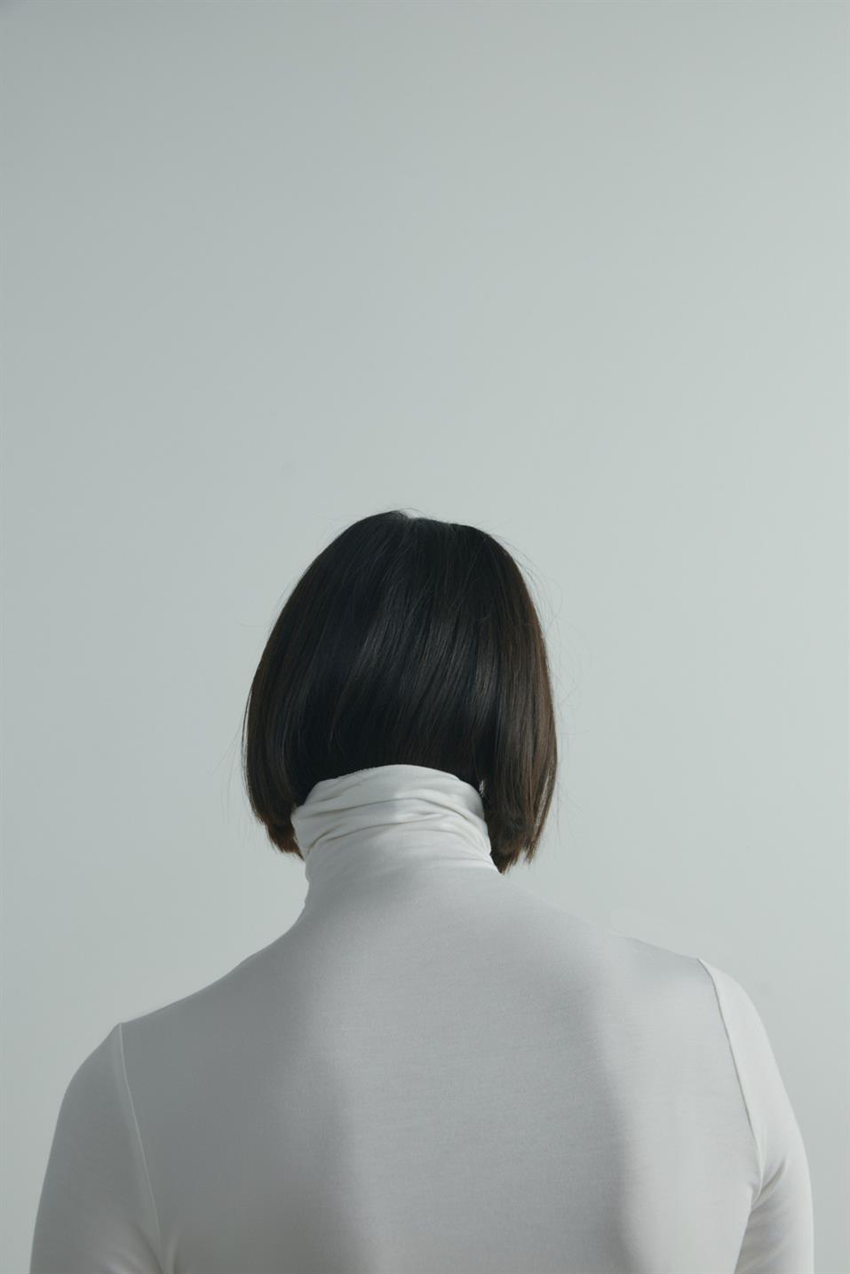 Ekru Boğazlı Tensel Body