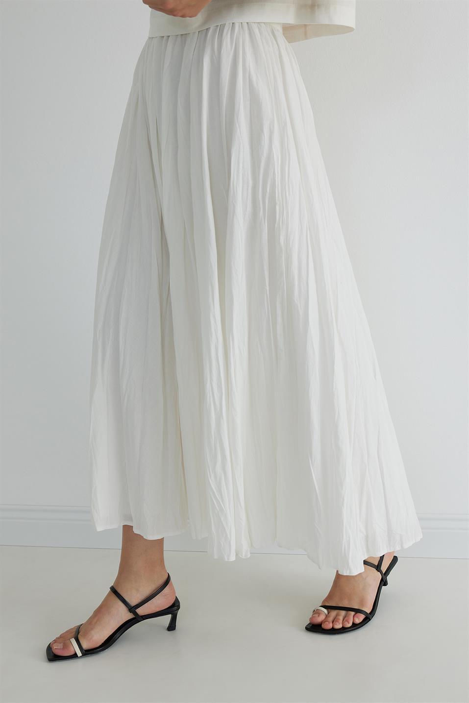 Donette Pleated Skirt