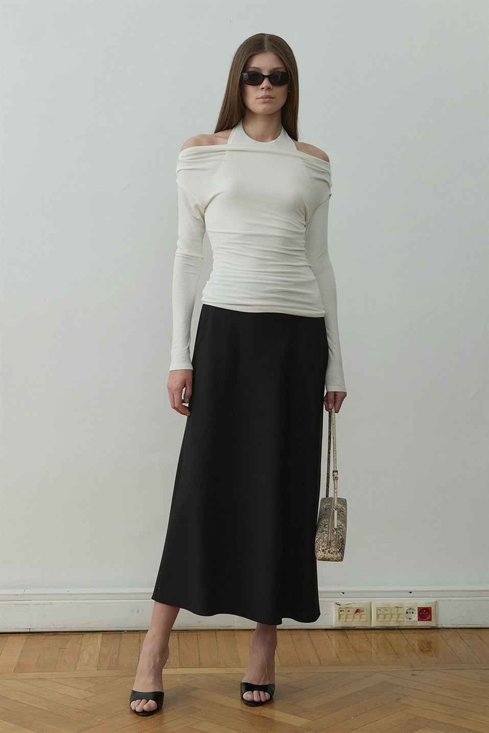 Ekru Emy İkili Bluz