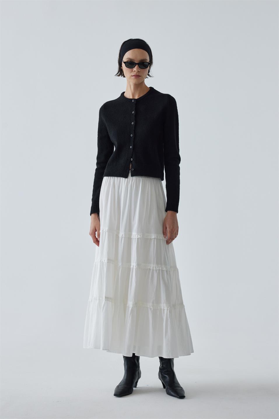 Ekru Era Kat Kat Etek