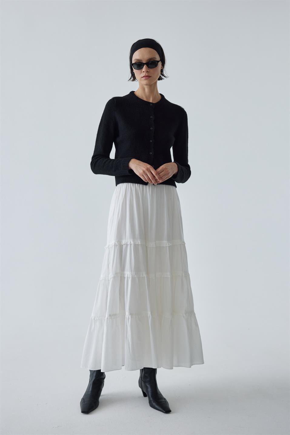 Ekru Era Kat Kat Etek