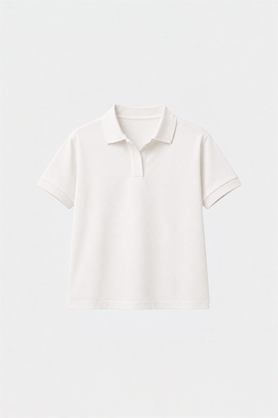 Josie Oversized Polo Neck T-Shirt