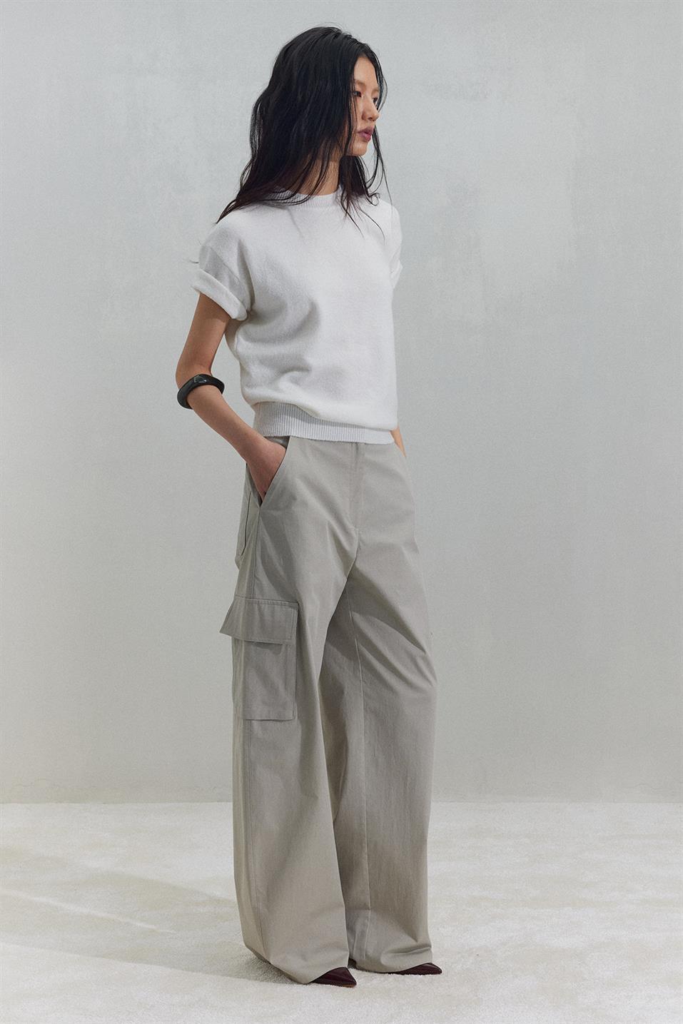 Robe Short-Sleeved Sweater