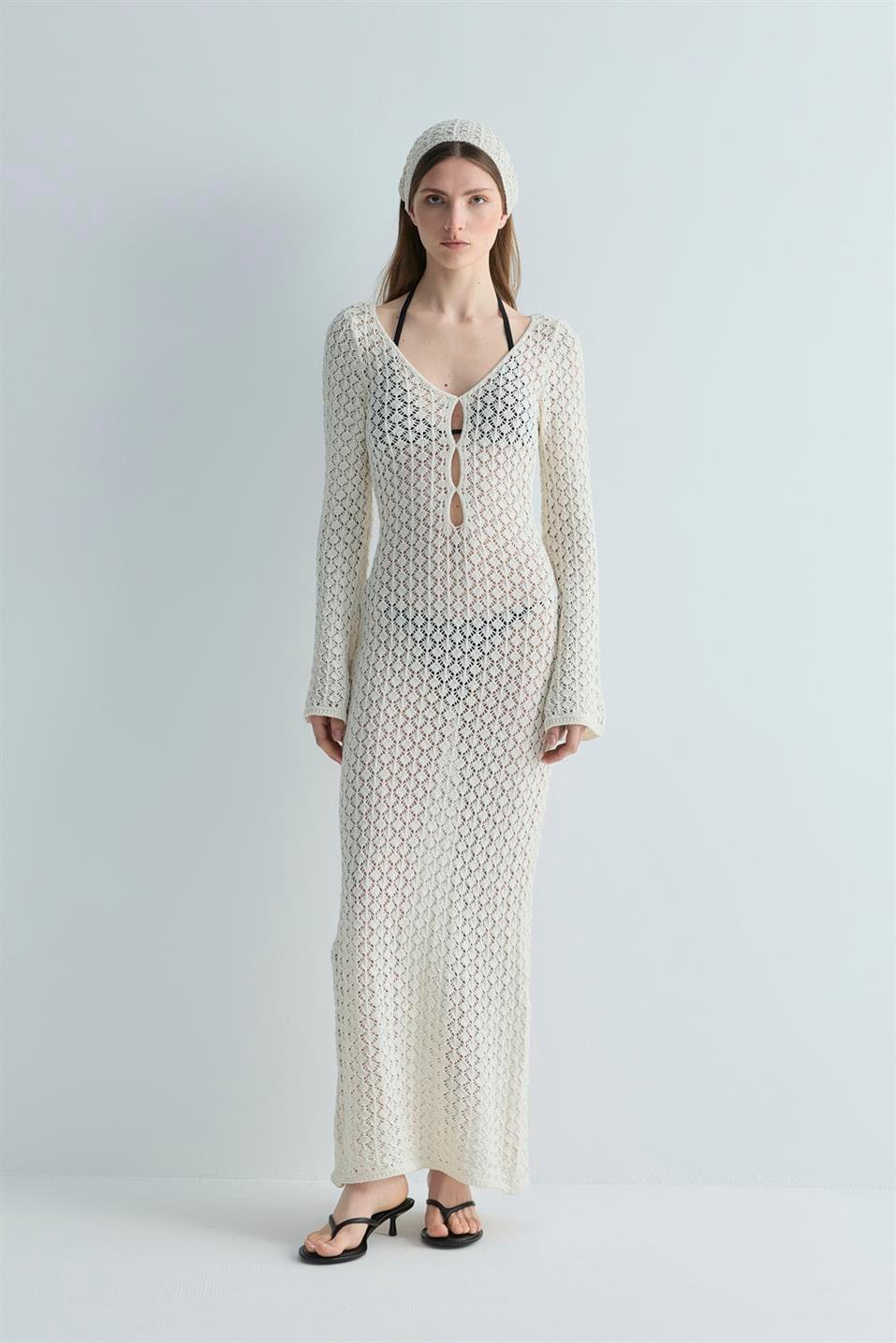 Sienna Pointelle Scarf