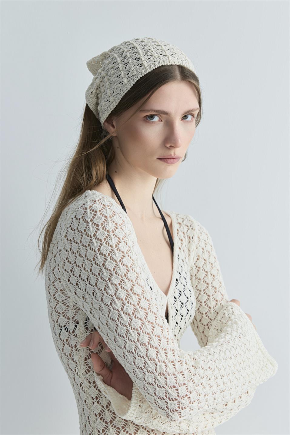 Sienna Pointelle Scarf