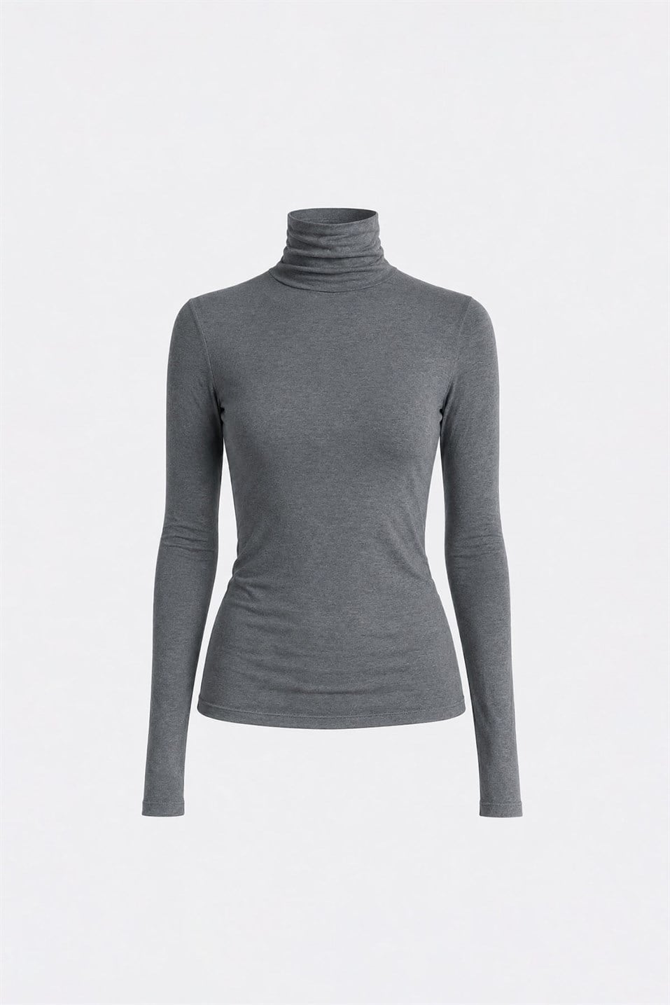 High-Neck Tencel Top