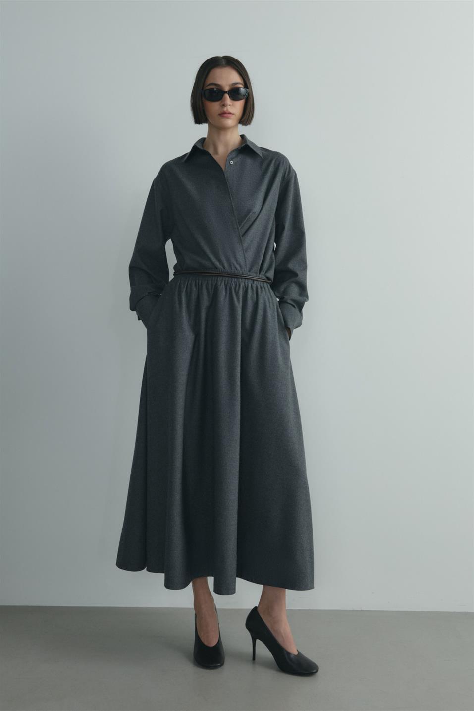 Füme Camila Kloş Etek