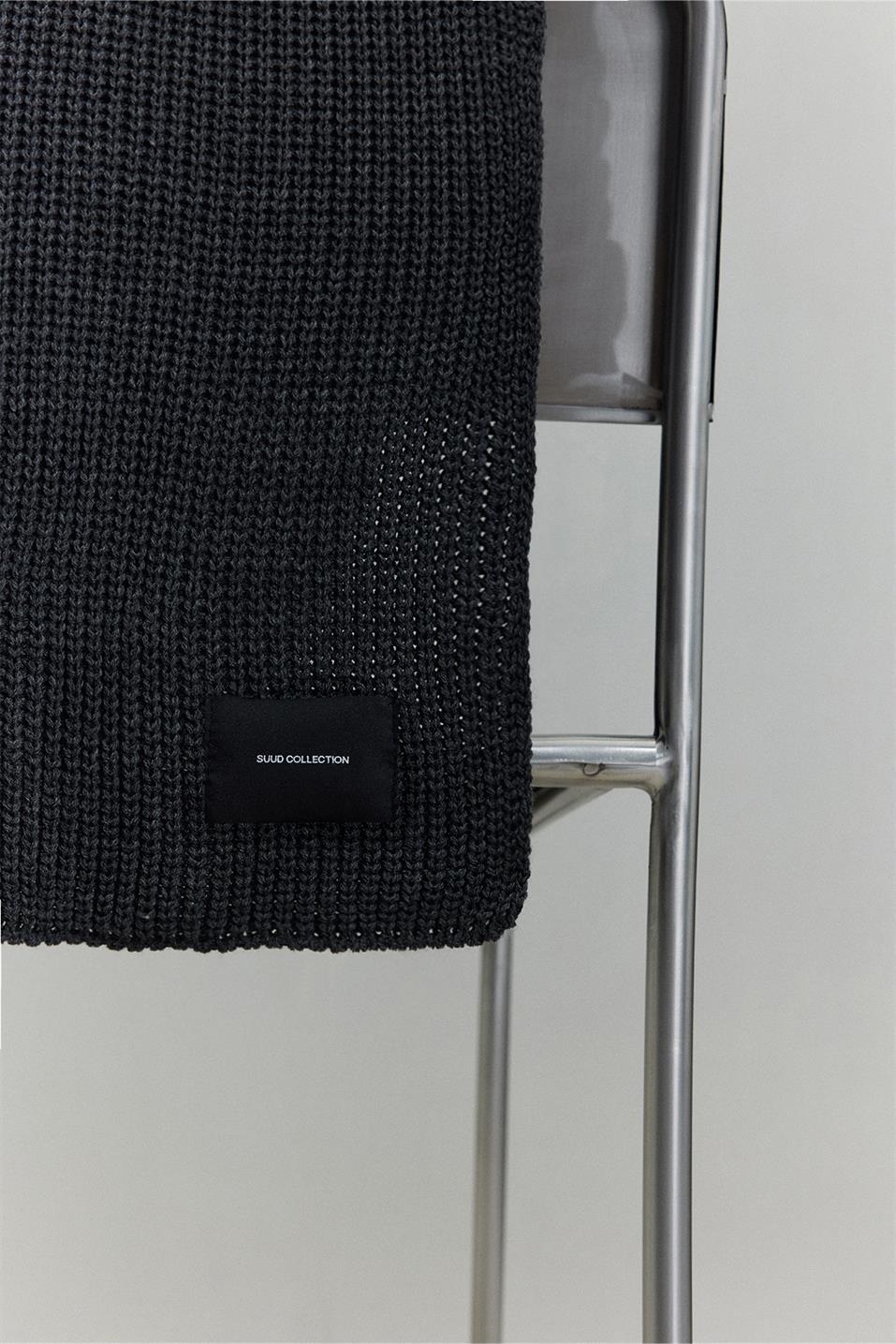 Plain Knitted Knitwear Scarf