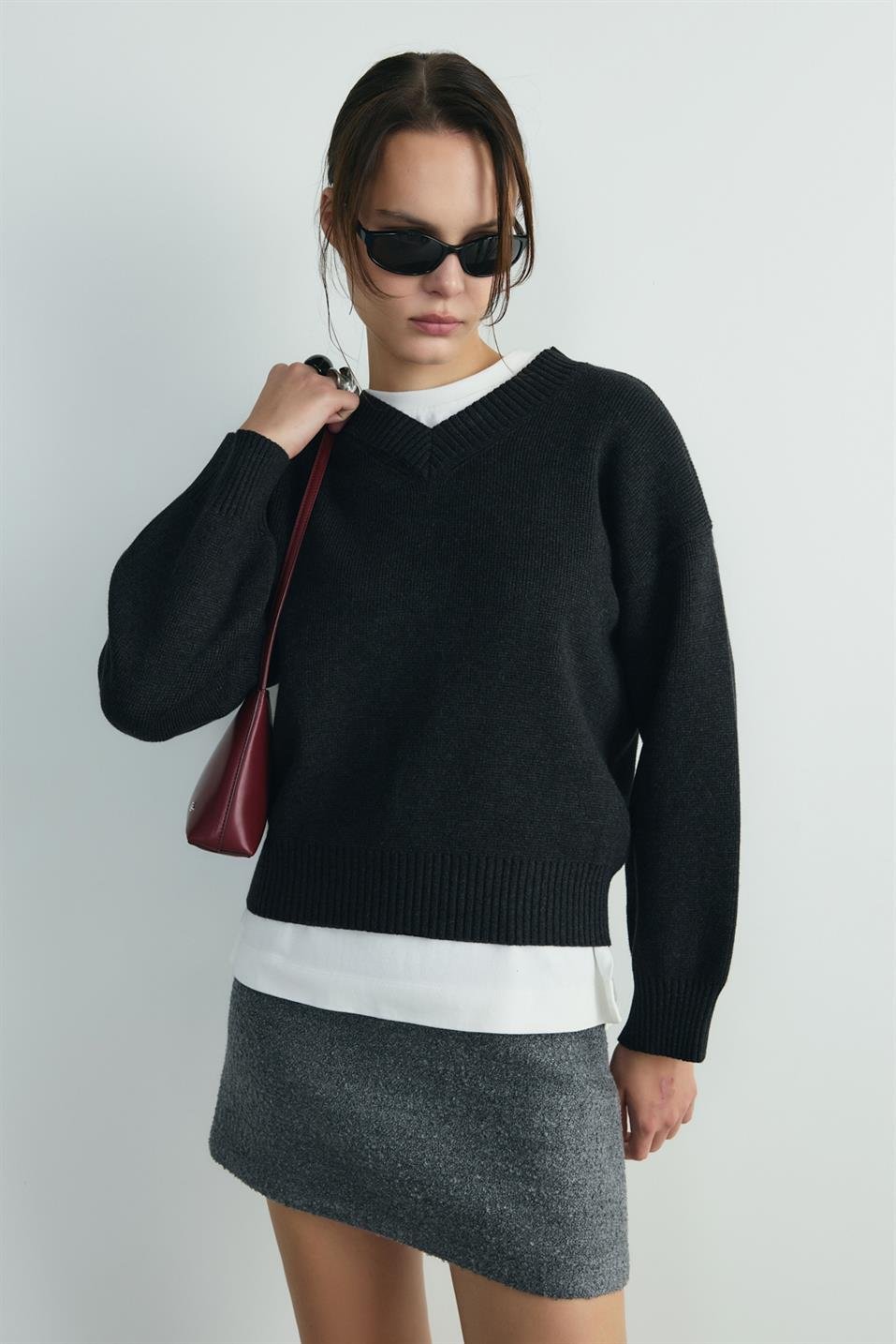 Fade V-Neck Sweater